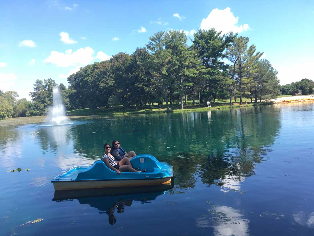 pedal boats