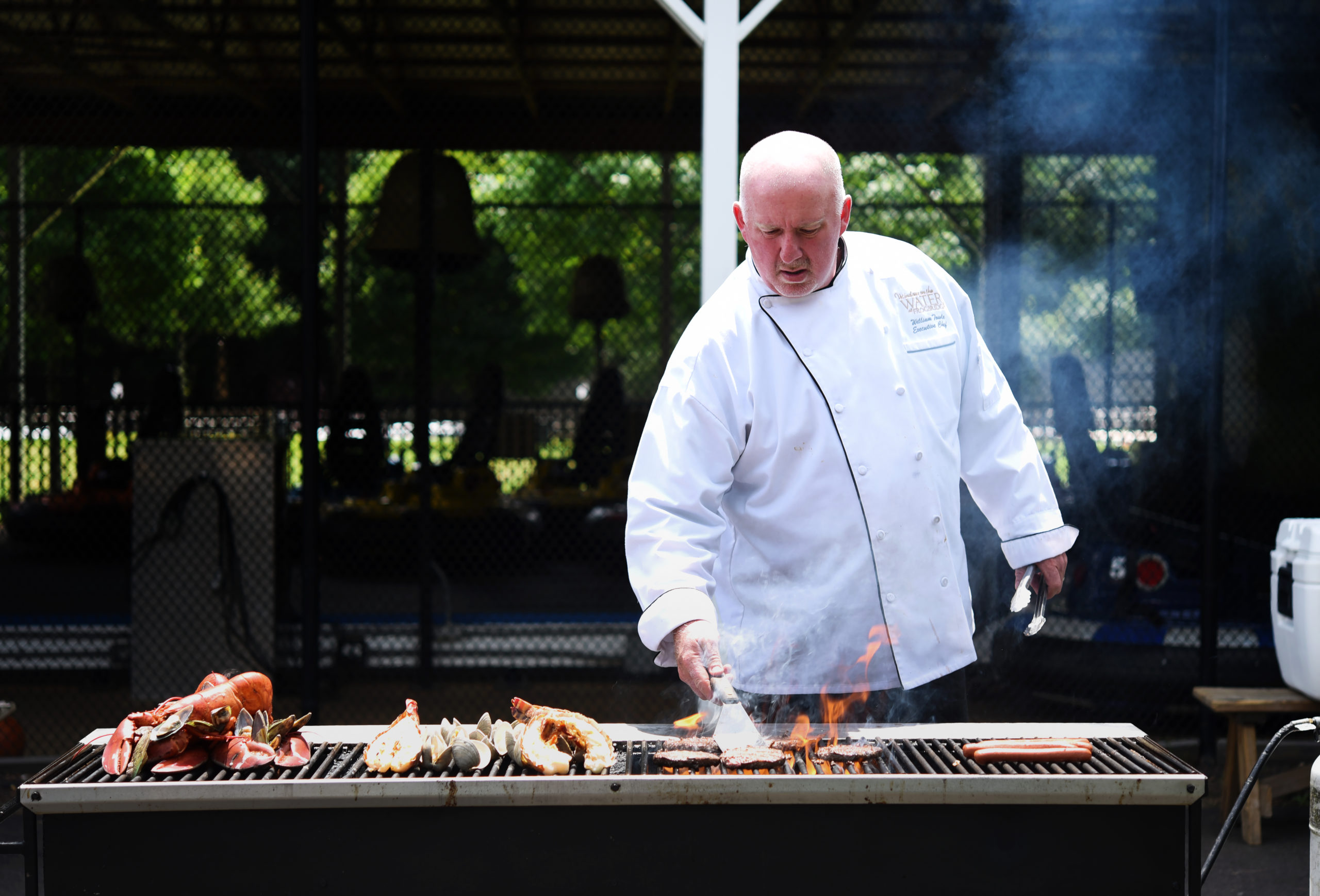 Chef is cooking